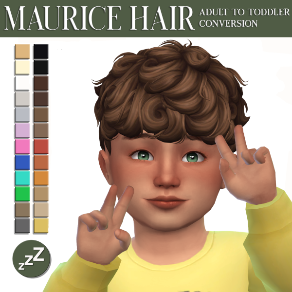 Maxis Match JohnnySims hair conversions by simsfinds - The Sims 4 Custom Content