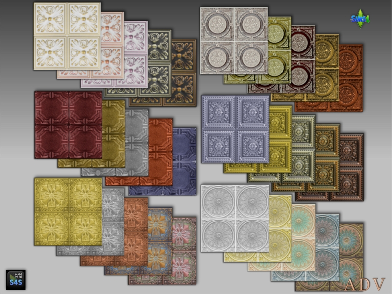 Maxis Match Ceilings by artedellavita_mabra - The Sims 4 Custom Content