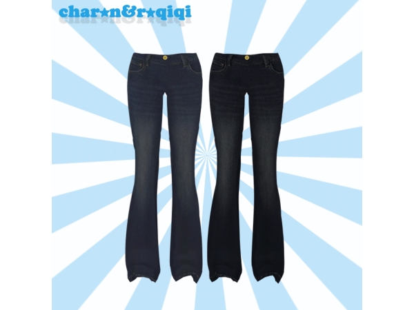 Mix [charonroqiqi]tight pants - The Sims 4 Custom Content