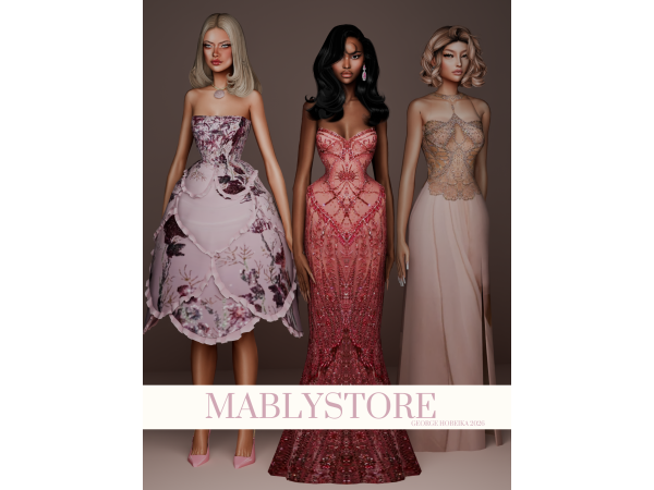 Alpha GH COLLECETION by Mably - The Sims 4 Custom Content