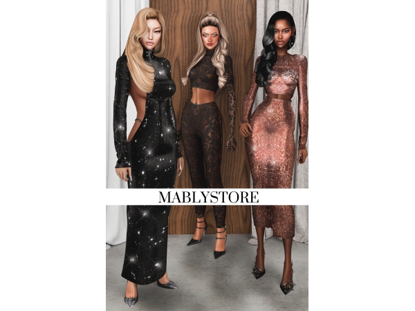 Alpha GUCCI 2026 FALLWINTER by Mably - The Sims 4 Custom Content