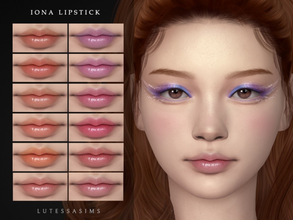 Alpha iona lipstick - The Sims 4 Custom Content