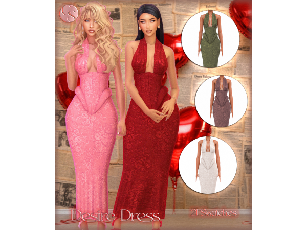 Maxis Match CAMUFLAJE Cupid's Closet Collection - The Sims 4 Custom Content