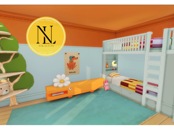 Mix NIKALEJO Little Sprouts - The Sims 4 Custom Content