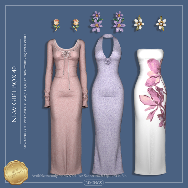 Alpha NEW GIFT BOX 40 by simsfinds - The Sims 4 Custom Content