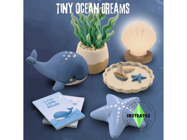 Maxis Match Tiny Ocean Dreams by Snotra902 - The Sims 4 Custom Content