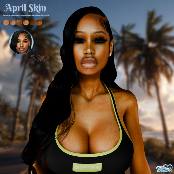 Alpha April Skin by simsfinds - The Sims 4 Custom Content