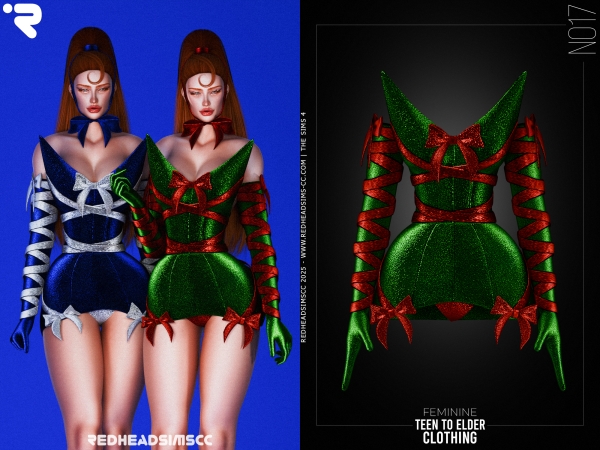 Alpha AF CLOTHING N017 - The Sims 4 Custom Content