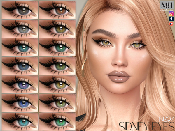 Alpha Sidney Eyes - The Sims 4 Custom Content