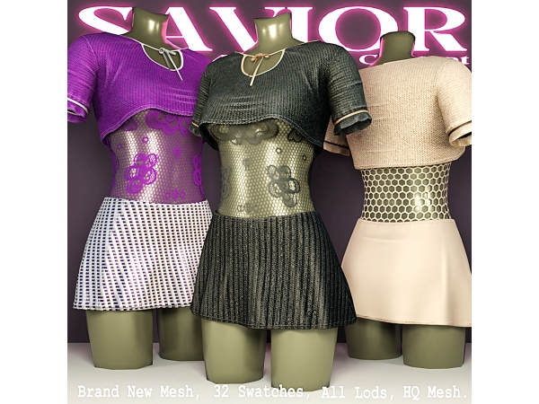 Alpha Svr_Tifany Kejora Outfit - The Sims 4 Custom Content