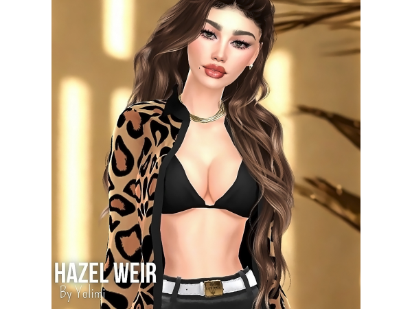 Alpha Hazel Weir by Yolimi - The Sims 4 Custom Content