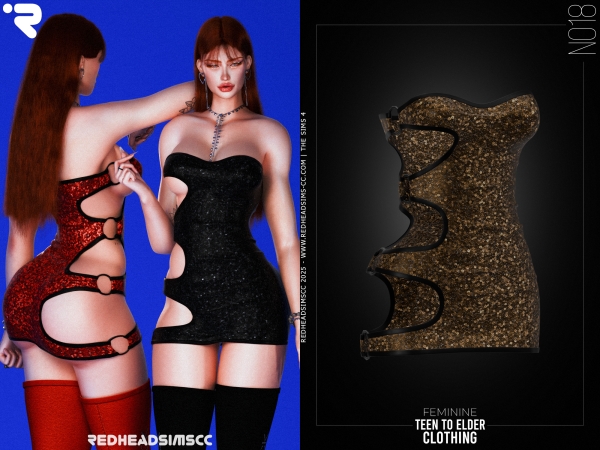 Alpha AF CLOTHING N018 - The Sims 4 Custom Content