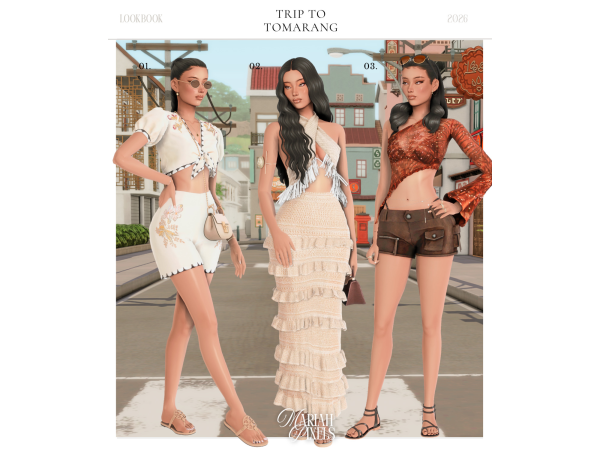 Mix Trip to Tomarang by mariahpixels - The Sims 4 Custom Content