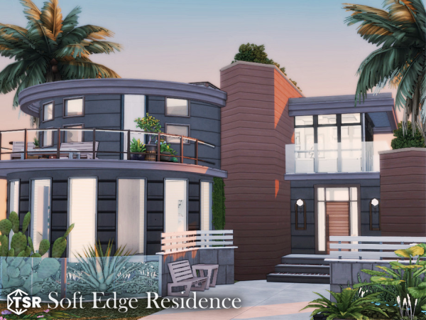 Maxis Match Soft Edge Residence l noCC - The Sims 4 Custom Content