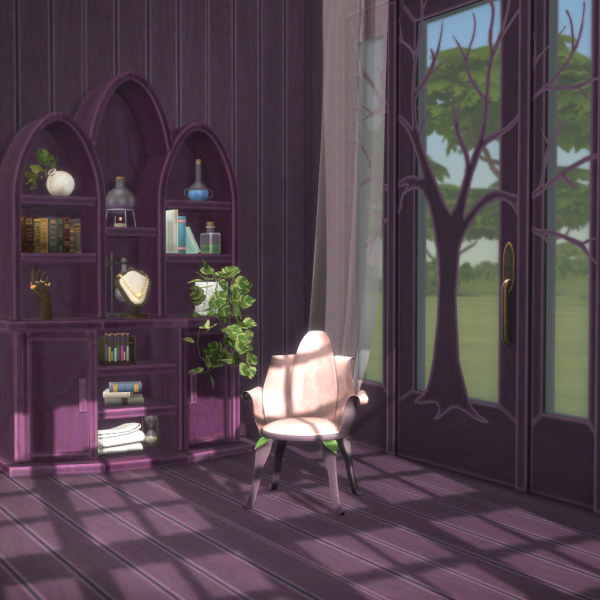 Maxis Match Fantasy Kingdom Enchanters Wooden Floor by philo - The Sims 4 Custom Content