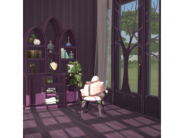 Maxis Match Fantasy Kingdom Enchanters Wooden Floor - The Sims 4 Custom Content