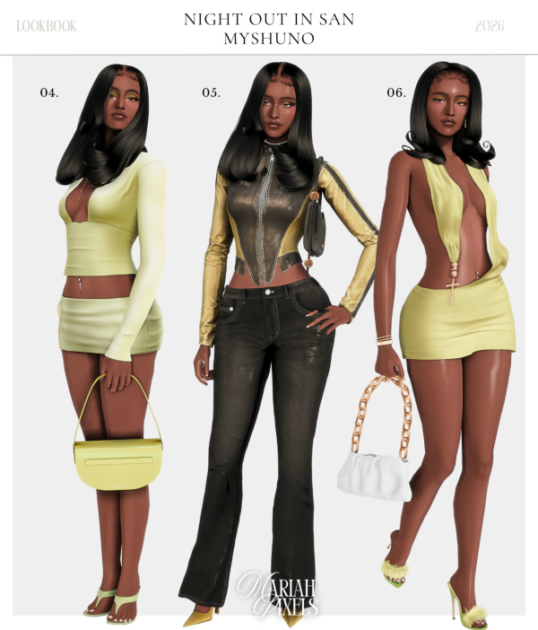 Alpha Night out in San Myshuno by simsfinds - The Sims 4 Custom Content