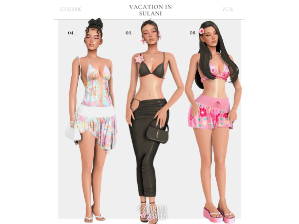 Alpha Vacation in Sulani by mariahpixels - The Sims 4 Custom Content