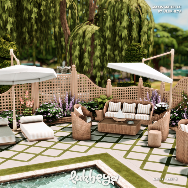 Maxis Match NANCY Part 2 by simsfinds - The Sims 4 Custom Content