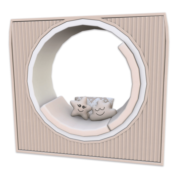 Maxis Match Comiko Kids Bunny Bedroom Armchair by comiko - The Sims 4 Custom Content