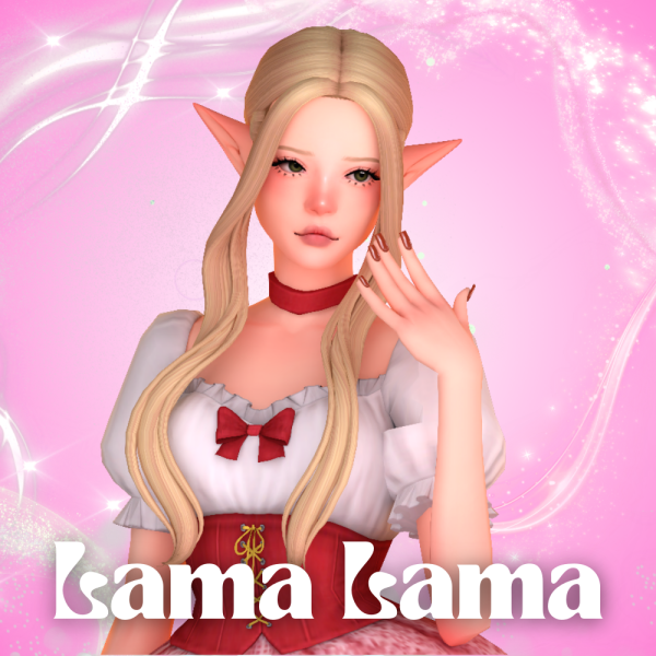 Maxis Match Hair Ada by simsfinds - The Sims 4 Custom Content