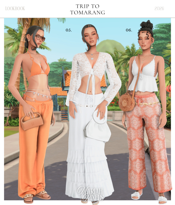 Mix Trip to Tomarang by simsfinds - The Sims 4 Custom Content