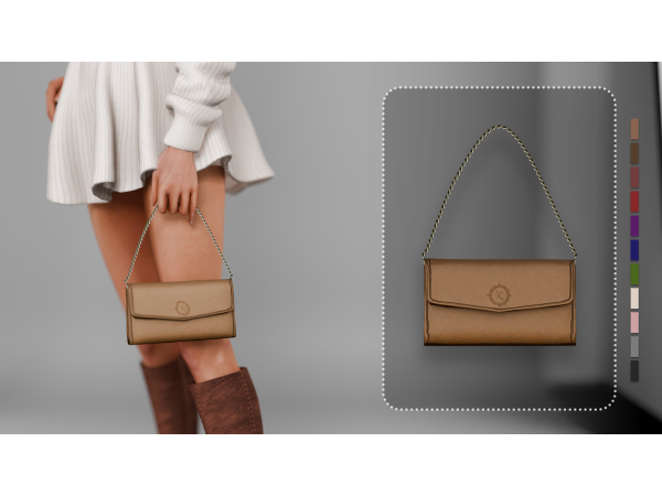 Alpha AVA BAG by Kiina - The Sims 4 Custom Content
