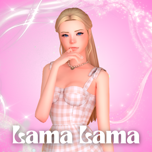 Maxis Match Hair Minnie by simsfinds - The Sims 4 Custom Content