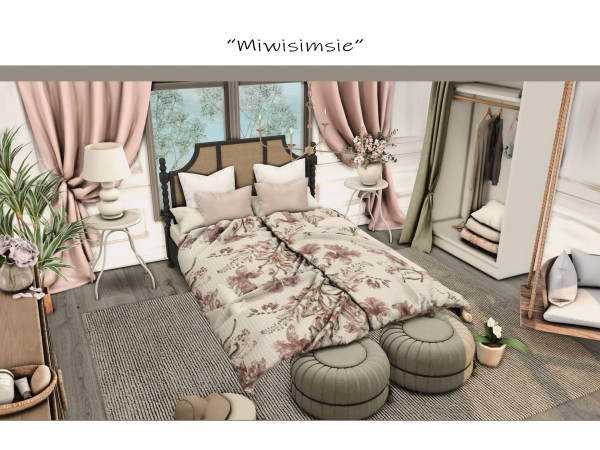 Mix Orlea Bedroom by miwisimsie - The Sims 4 Custom Content