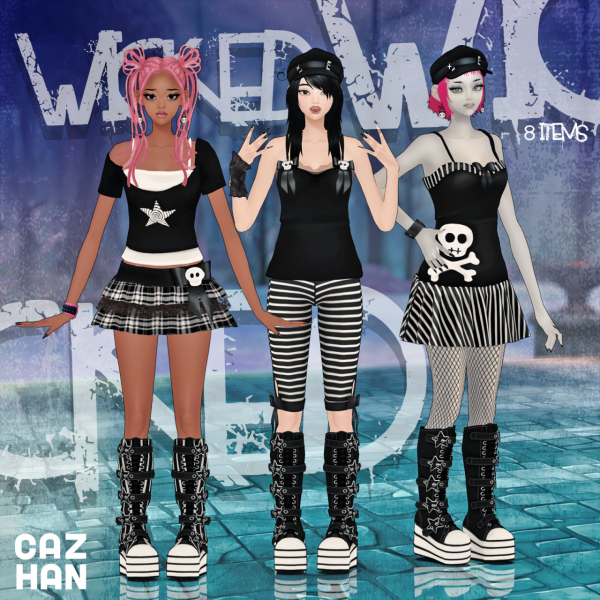 Maxis Match [WICKED] by simsfinds - The Sims 4 Custom Content