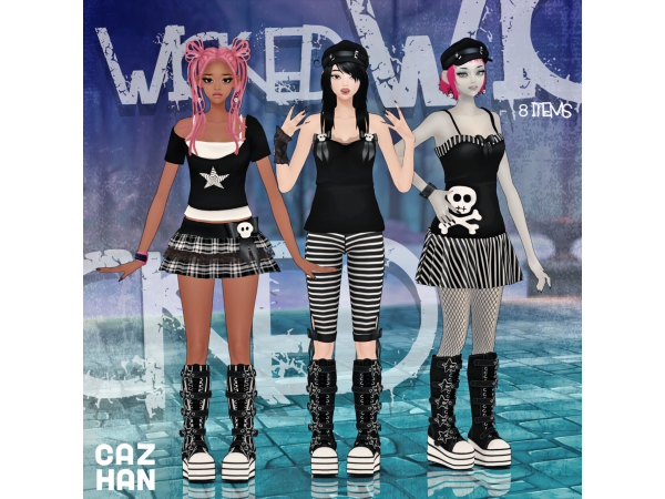 Maxis Match [WICKED] by cazhancc - The Sims 4 Custom Content
