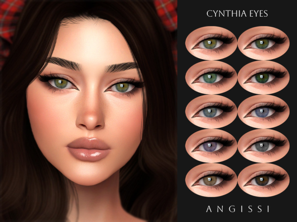 Alpha Cynthia Eyes by ANGISSI - The Sims 4 Custom Content