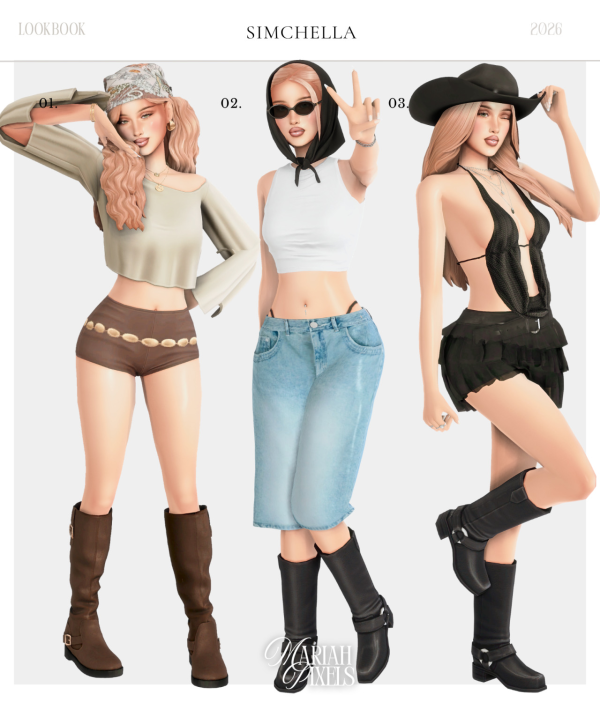 Mix SimchellaCoachella by simsfinds - The Sims 4 Custom Content