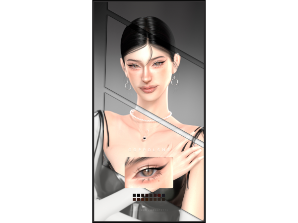 Alpha GPME GOLD Liner cc67 by goppolsm - The Sims 4 Custom Content