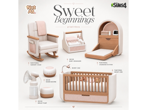 Mix Sweet Beginnings - The Sims 4 Custom Content