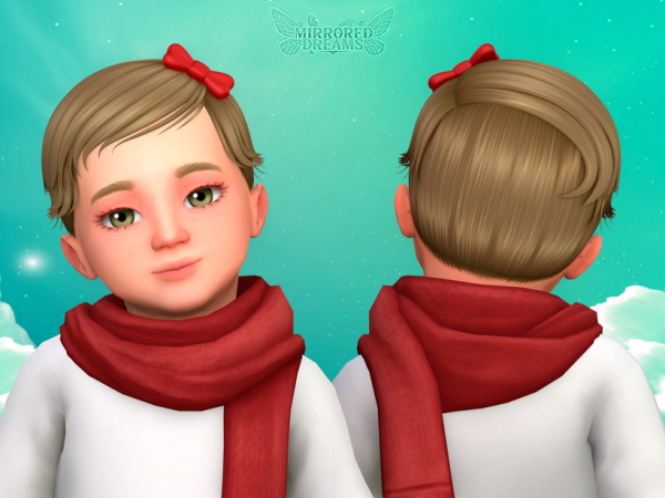 Maxis Match Beatrice's Hair Hair Ribbon Bow - The Sims 4 Custom Content