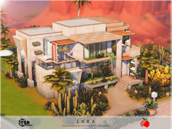 Maxis Match Lara no - The Sims 4 Custom Content