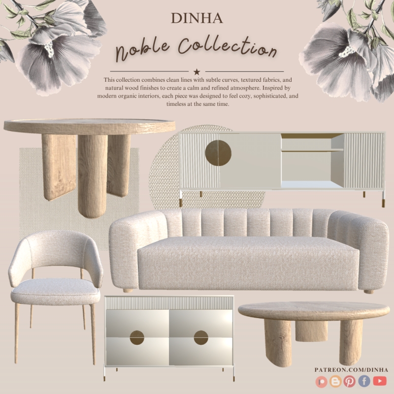 Alpha Noble Collection by dinhagamer - The Sims 4 Custom Content