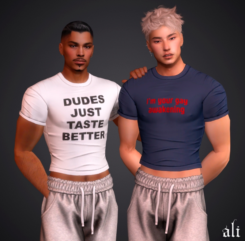 Alpha DEON top APR2026 by ali - The Sims 4 Custom Content