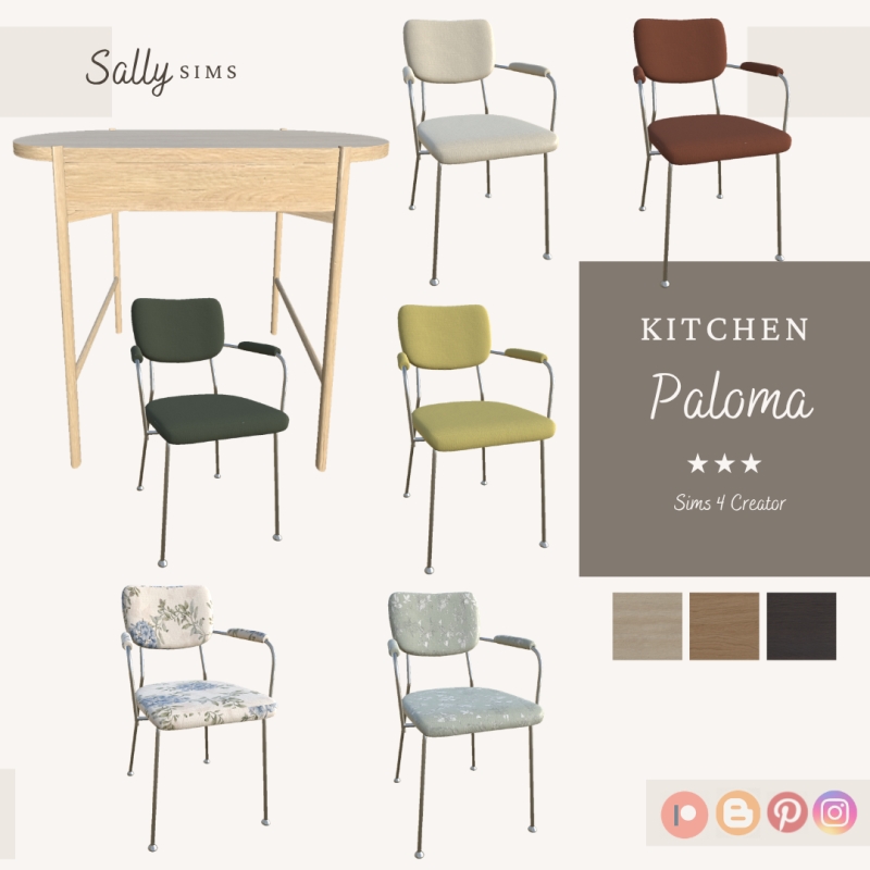 Alpha Kitchen PALOMA by sally4sims - The Sims 4 Custom Content