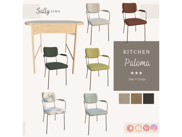 Alpha Kitchen PALOMA - The Sims 4 Custom Content