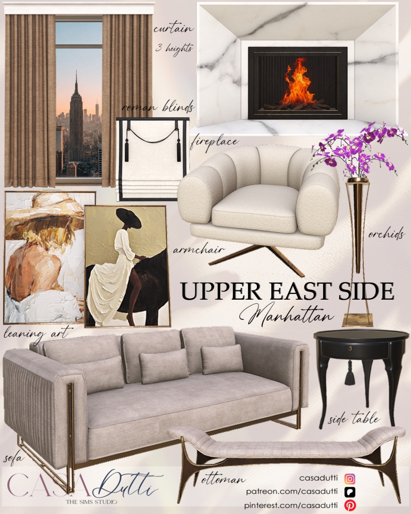 Alpha Upper East Side by casadutti - The Sims 4 Custom Content