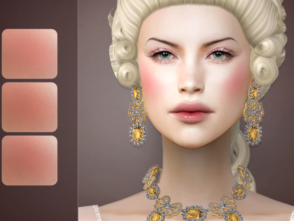 Alpha Seraphine Blush - The Sims 4 Custom Content