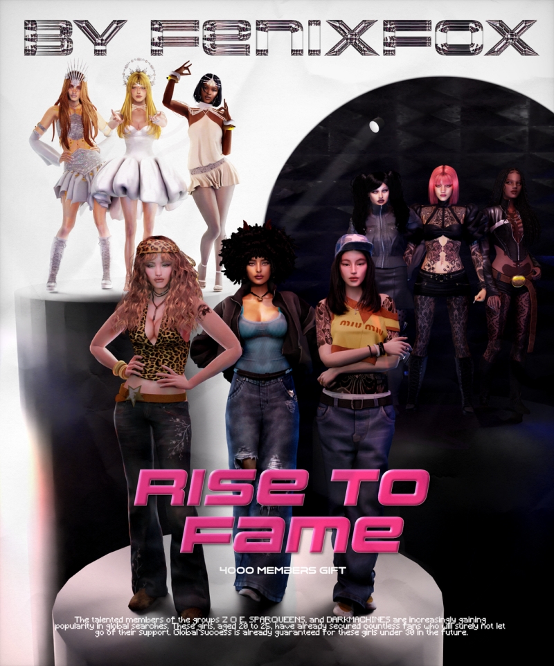 Alpha Rise To Fame 4K MEMBERS GIFT by fenixfox - The Sims 4 Custom Content