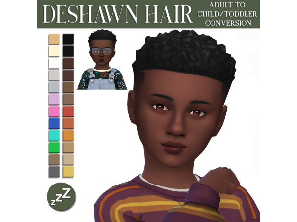 Sims 4 Maxis Match Kids Male Hairstyles CC: JOHNNYSIMS HAIR CONVERSIONS by sleepyz
