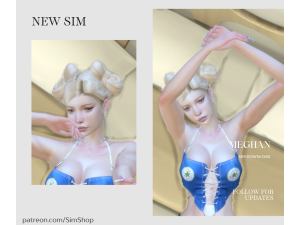 Alpha Sim Shop_Meghan Madison - The Sims 4 Custom Content