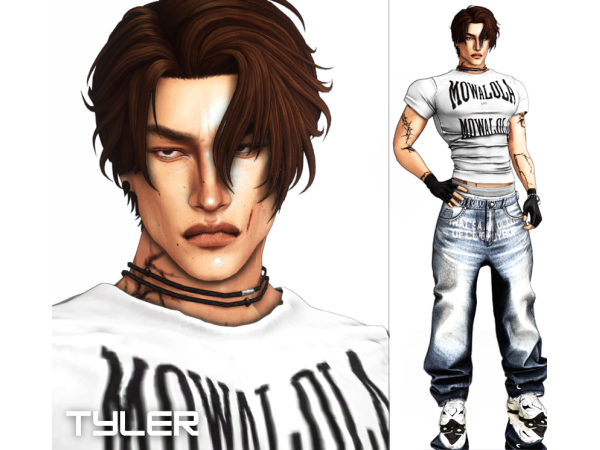 Mix Tyler by mouseemickey22 - The Sims 4 Custom Content