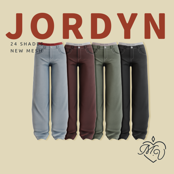 Maxis Match Jordyn Pants by simsfinds - The Sims 4 Custom Content