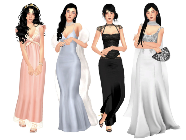 Sims 4 Maxis Mix Lookbooks CC: Lookbook 69 by luunakai