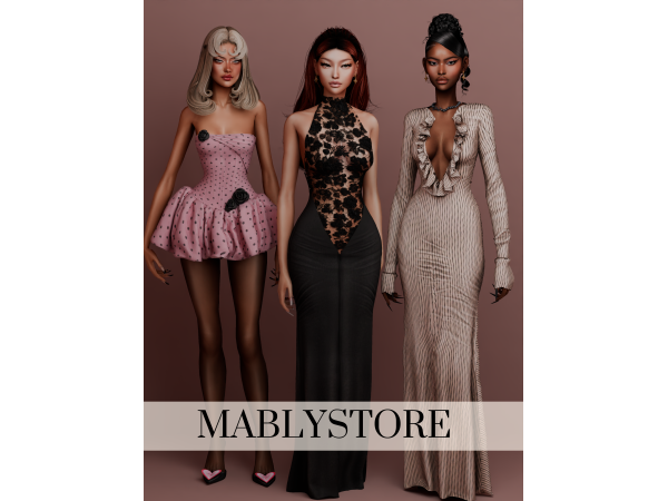 Alpha NEW COLLECTION by mably - The Sims 4 Custom Content